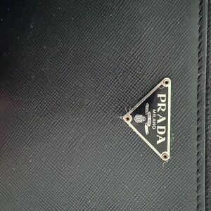 Prada Black LONG WALLET